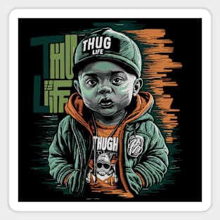 Cool Thug Baby Life Masterpiece Magnet